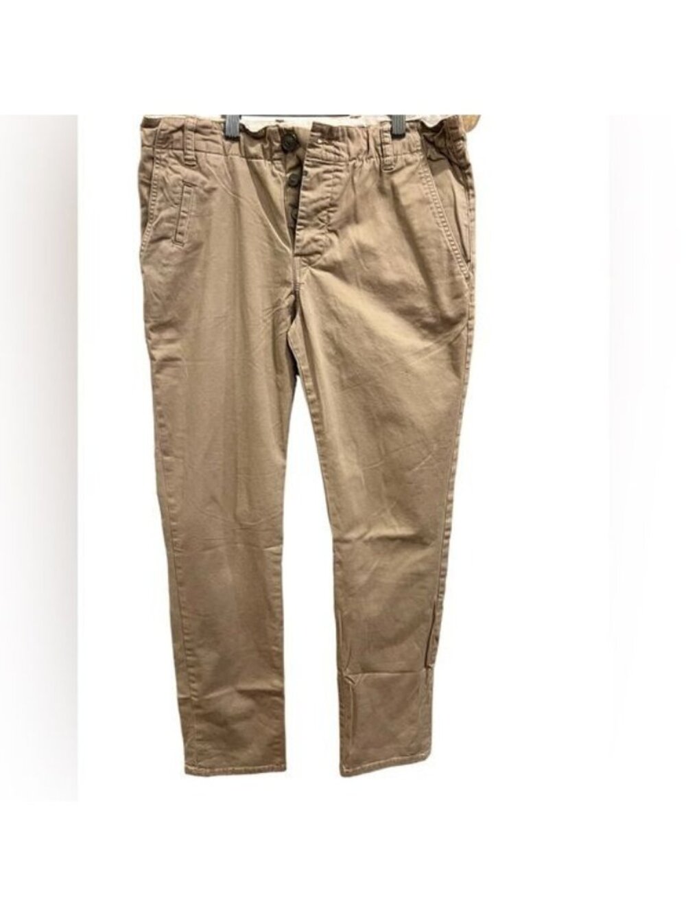 AllSaints Men’s Stove Khaki Pants Size 30 Cotton Blend High Quality Classic